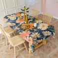 thumbnail image 6 of Pioneer Flower Floral Print Pattern Rectangle Tablecloth 60"x120",Waterproof Polyester Rectangle Table Cloth, Wipeable Spillproof Polyester Tablecloth for Dining, Camping, Indoor and Outdoor, 6 of 6