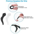 thumbnail image 7 of 12 Pairs Eyeglass Ear Grip, Anti-Slip Holder, Silicone Hook, Temple Tips Sleeve Retainer, 7 of 7