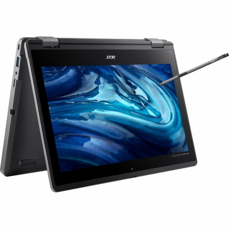 Acer TravelMate Spin B3 11.6" Touchscreen 2-in-1 Laptop, Intel N100, 128GB SSD, Windows 11 Pro Education, TMB311RN-33-C0JS
