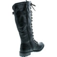 thumbnail image 5 of Forever Link Women's Knee High Buckle Riding Boots, 1.5" Heel, Black, 7, 5 of 7