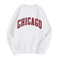 thumbnail image 4 of Ladies Fashion Casual Letter Printed Round Neck Long Sleeve Festival Sweatshirt Lightweight Hoodie Winged Long Sleeve Hoodies plus Size Women 5x Athletic Sports Jackets Fitted Pullover Sweater Women, 4 of 4