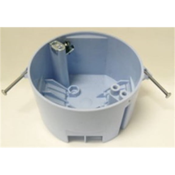 Cantex Industries 45565009 EZ20CNGR 4 in. PVC Ceiling Box with Nails & Ground