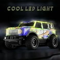 thumbnail image 4 of MINKUROW Remote Control Car,Light Up RC Car Toys,2.4GHz 1:24 Scale 15KM H Off Road with Cool LED Lights Racing Rechargeable Toy Car for Christmas Birthday, 4 of 6
