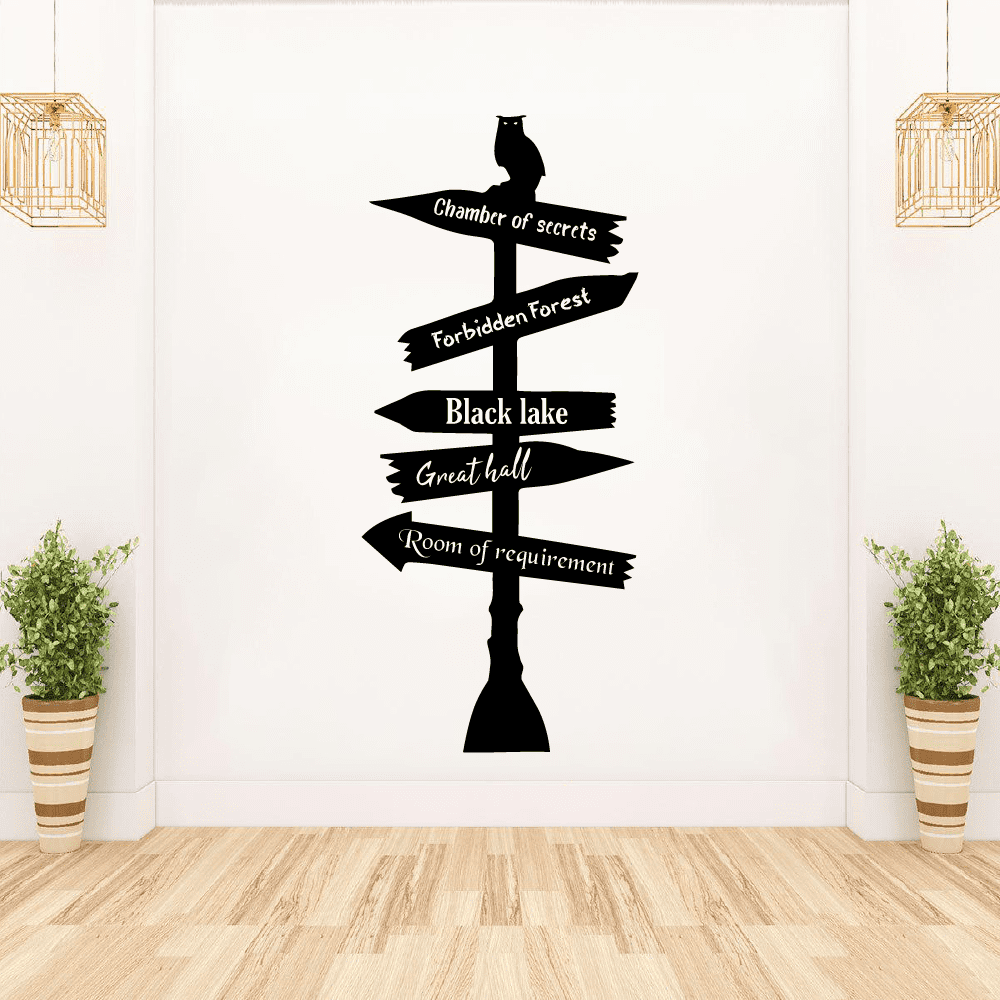 HARRY POTTER 30 BiG Wall Stickers RON HERMOINE New Room Decor Bedroom Decals 