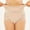 Beige, variant on Women's Traceless Body Shaper Pants Seamless Waist Trainer Postpartum Shapewear Butt Lift Stomach Control Underwear Low Rise Slimming Panties
