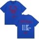thumbnail image 1 of Camiseta de la cantante Kenia Os 2026, camisetas extragrandes de Hip Hop, camiseta de algodón de manga corta para hombres y mujeres, adolescentes,Blue,S, 1 of 5