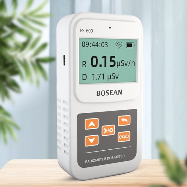 Détecteur de radioactivité Geiger FS-600 dosimètre pratique moniteur multifonction