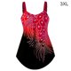 thumbnail image 2 of Wosthever 2021 traje de baño Sexy de piezas para mujer, traje de baño acolchado, traje de baño estampado sin espalda, traje de baño con cuello en V Traje de baño Rojo XXXL Wosthever OD001290-18, 2 of 6