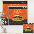 thumbnail image 2 of Kitchen Cafe Moustache IV - Toile Encadrée pour Cuisine, 2 of 3