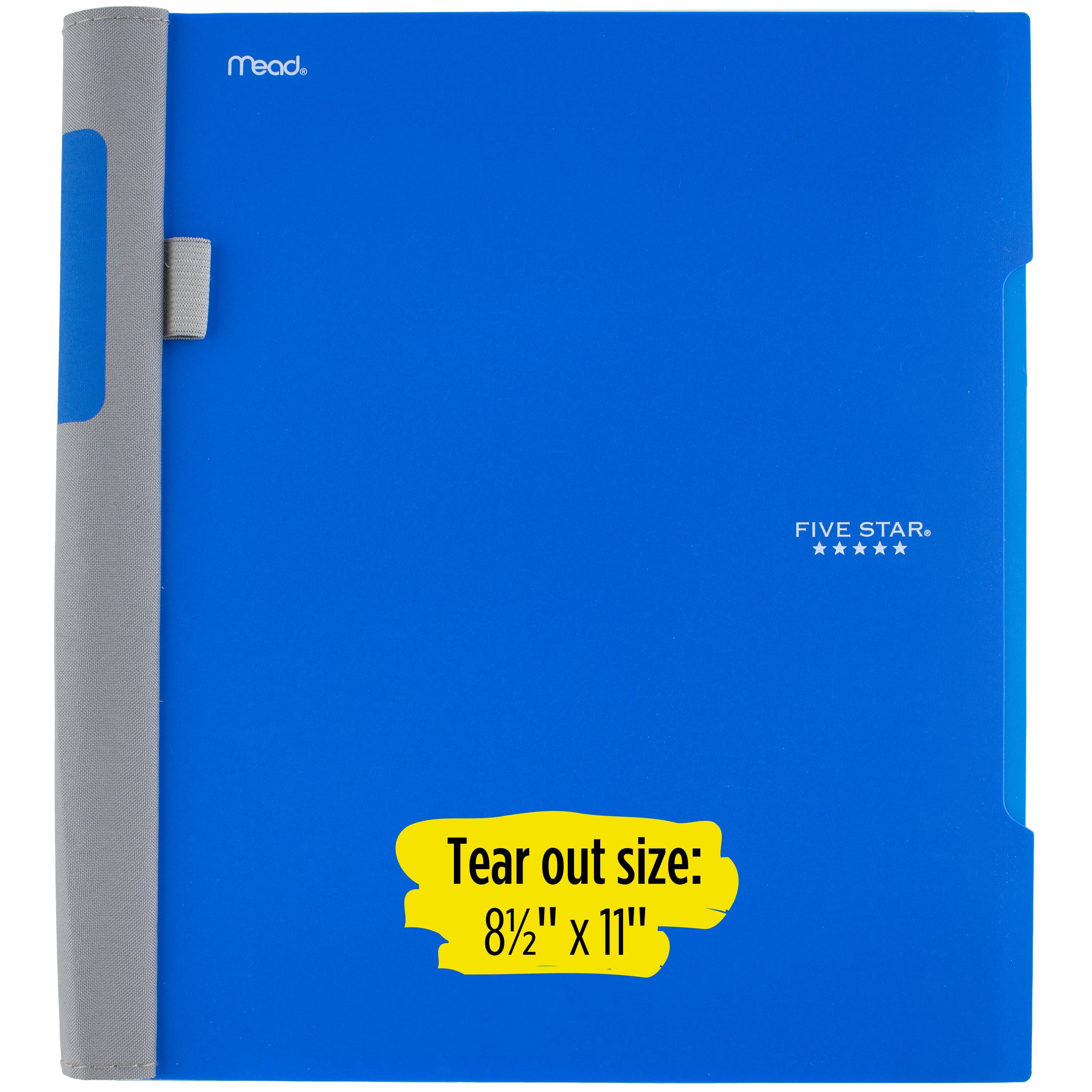 Five Star Advance Notebook, 1 Subject, College Ruled, Red (820012WO0)