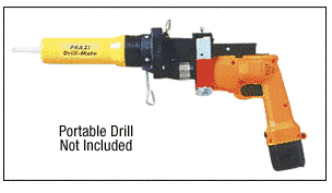 Portable Drill Powered Caulking Gun 