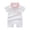 White, variant on Yindaity Baby Girls and Boys Short Sleeve Born Cute Bodysuit Baby Romper Baby Girl Bodysuit (Sky Blue,6-9 Months)