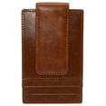 thumbnail image 4 of RFID Blocking Front Pocket Money Clip Vintage Leather Strong Magnetic Slim Wallet, 4 of 16