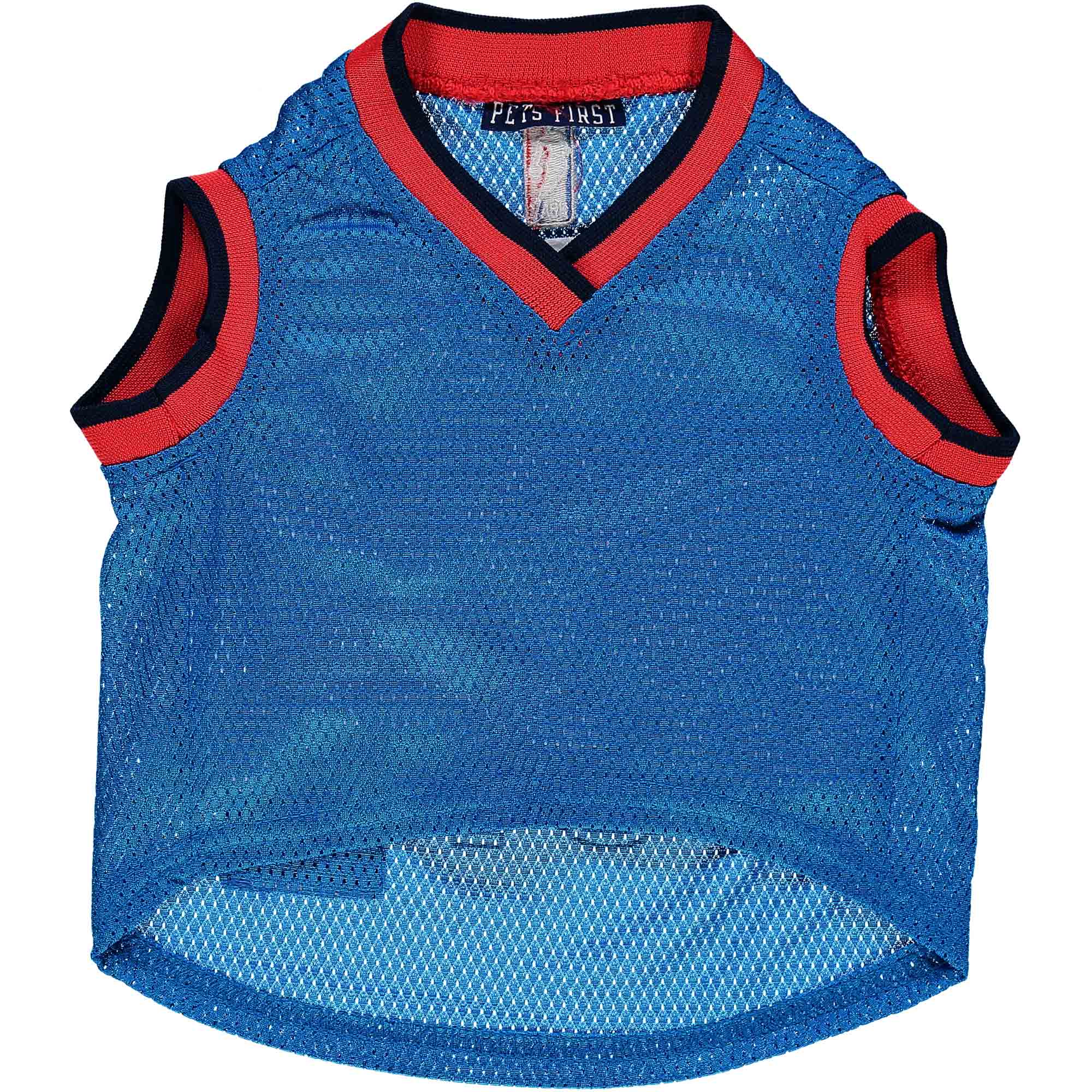 Pets First NBA Oklahoma City Thunder Mesh Basketball Jersey for DOGS & CATS - Licensed, Comfy Mesh, 21 Basketball Teams / 5 sizes