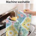 thumbnail image 5 of Pioneer Flower Floral Print Pattern Bathroom Rugs Mat, Non Slip Microfiber Bathroom Rug with Rubber Backing, Soft Mats for Bathroom Floor Tub Shower, 24"x60", 5 of 5