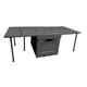 thumbnail image 3 of Caja de almacenamiento plegable de la mesa de campamento de la mesa del tronco del tronco del automóvil plegable Negro, 3 of 8