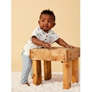Little Star 100% Organic Cotton 6 Piece Baby Boy Outfit Set