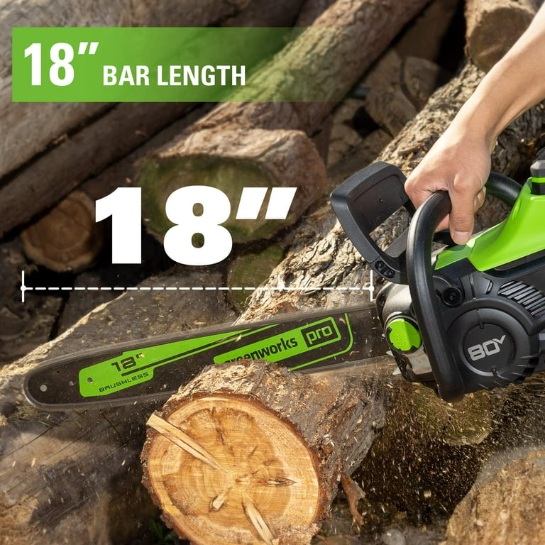 Greenworks, Chainsaw Bar and Chain Combo, 2904102, 18