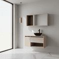 thumbnail image 3 of Combo Gabinete para Baño con Ovalín y Monomando + Botiquín con Espejo, Mueble Moderno con Amplio Almacenamiento, Diseño Elegante., 3 of 5