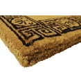 thumbnail image 4 of Heavy Duty Coir Door Mat Greco, Monogram T - 24" x 39", 4 of 4