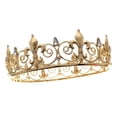 thumbnail image 4 of Tiara de boda Fernando de aleación de Zinc 6 pulgadas Tocado, 4 of 8