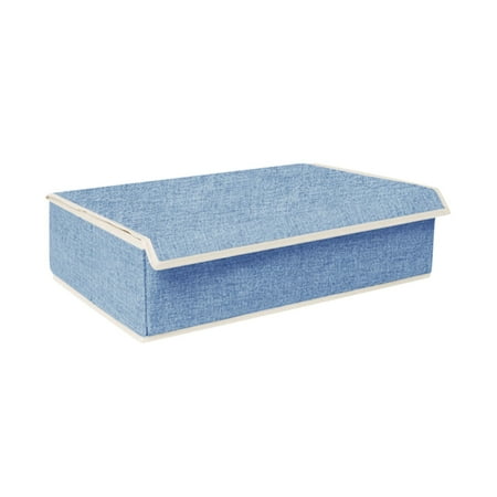 XIANXIAN 17-Compartment Organizing Box Underwear Storage Washable Box Storage Foldable Box Lattice Underwear Finishing Underwear Storage Bag Foldable Bra 17 Box Housekeeping & Organizers