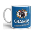 thumbnail image 2 of Gramps Granddaughter's First Knight Coffee Tea Ceramic Mug Office Work Cup Gift 11 oz, 2 of 3