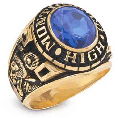 Keepsake Guys' Classic Oval Class Ring