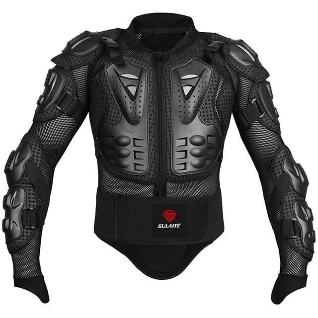 Chaleco blindado Chaqueta protectora de motocicleta para hombres Sport MTB Racing Arm Chest Spine Pr Tomshoo Chaleco blindado