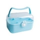 thumbnail image 2 of Organizador de accesorios para el cabello, lindo contenedor de almacenamiento multiusos portátil con cerradura Azul, 2 of 9