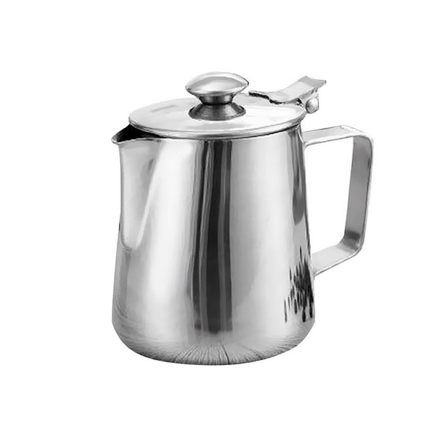 Stainless Coffee Milk Latte Pot Cappuccino Maker Home 600ml