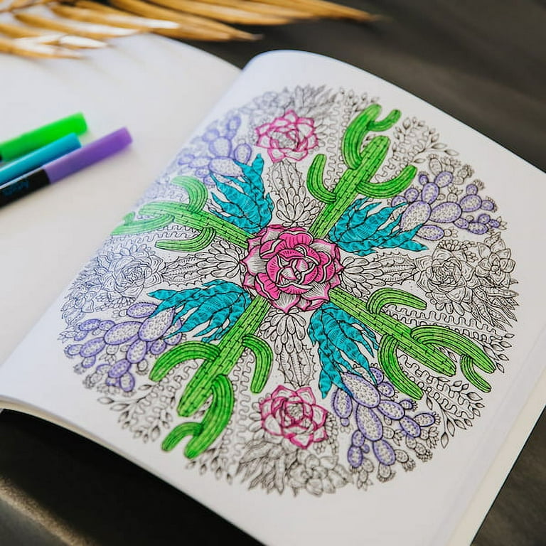 Mellowing Mandalas, Book #3: Mandala Coloring Book for Adults [Book]