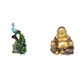 thumbnail image 1 of Estatua De Buda De Pavo Real, Colección De Esculturas De Animales, Elegante Adorno De Mesa Para Dormitorio, Oficina, Sala De Estar, Estantería, Decoración Del Hogar, Aniversario, Fiesta,, 1 of 8