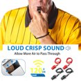 thumbnail image 5 of High-Quality Materials Whistles, Built To Last With Durable Abs Plastic And Smooth Comfortable Surface For Wide Application In Sports Training Outdoor Activities And More,, 5 of 7