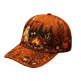 thumbnail image 4 of Halloween Baseball Cap Hkoxplj Vintage Retro Pumpkin Print Adjustable Breathable Hat Fall Holiday Costume for Party Trick or Treat Camping Photo Shoot Daily Wear Unisex Structured Hat Cap, 4 of 5