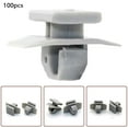 thumbnail image 7 of 100Pcs Car Wheel Arch Flare Moulding Trim Fastner Clips For Honda For Civic For Cr-V, 7 of 7