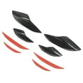 Bumper Fin Car Front Bumper Side Splitter Canards Lip Spoiler Deflector