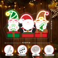 thumbnail image 2 of shellspace Christmas Gnome Neon Sign, Cartoon Christmas Neon Light Sign, LED Video Neon Sign for Wall Light Up Signs for Bedroom Home Party Neon Wall Light Decor Xmas Gift, 2 of 7
