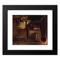 thumbnail image 2 of Adolph Tidemand 22x20 Black Modern Framed Museum Art Print Titled - German Kitchen, 2 of 5