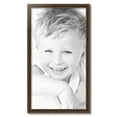 thumbnail image 2 of ArtToFrames 17x31" Gold with Burgundy Panel Picture Frame, Gold Wood Poster Frame, with Regular Acrylic and 2 (FBPL-4758), 2 of 7