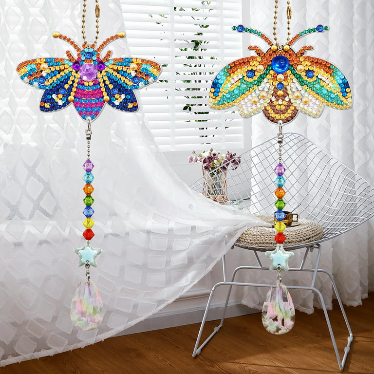 5D DIY Diamond Painting Wind Chimes Special Shaped Art Embroidery