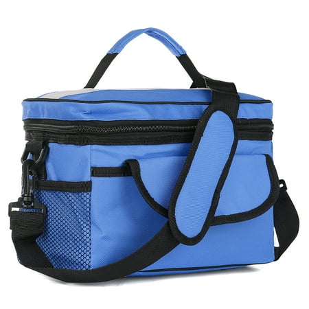High School Musical Lunch Box - High Quality Canvas Premium Thermal Insulated Lunch Bag Box Cooler Tote with Shoulder Strap for Adults, Kids | Leak Proof | Medium Capacity for Office, School | Fits 12 Cans