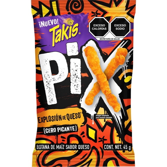 Botana Barcel Takis pix sabor queso 45 g