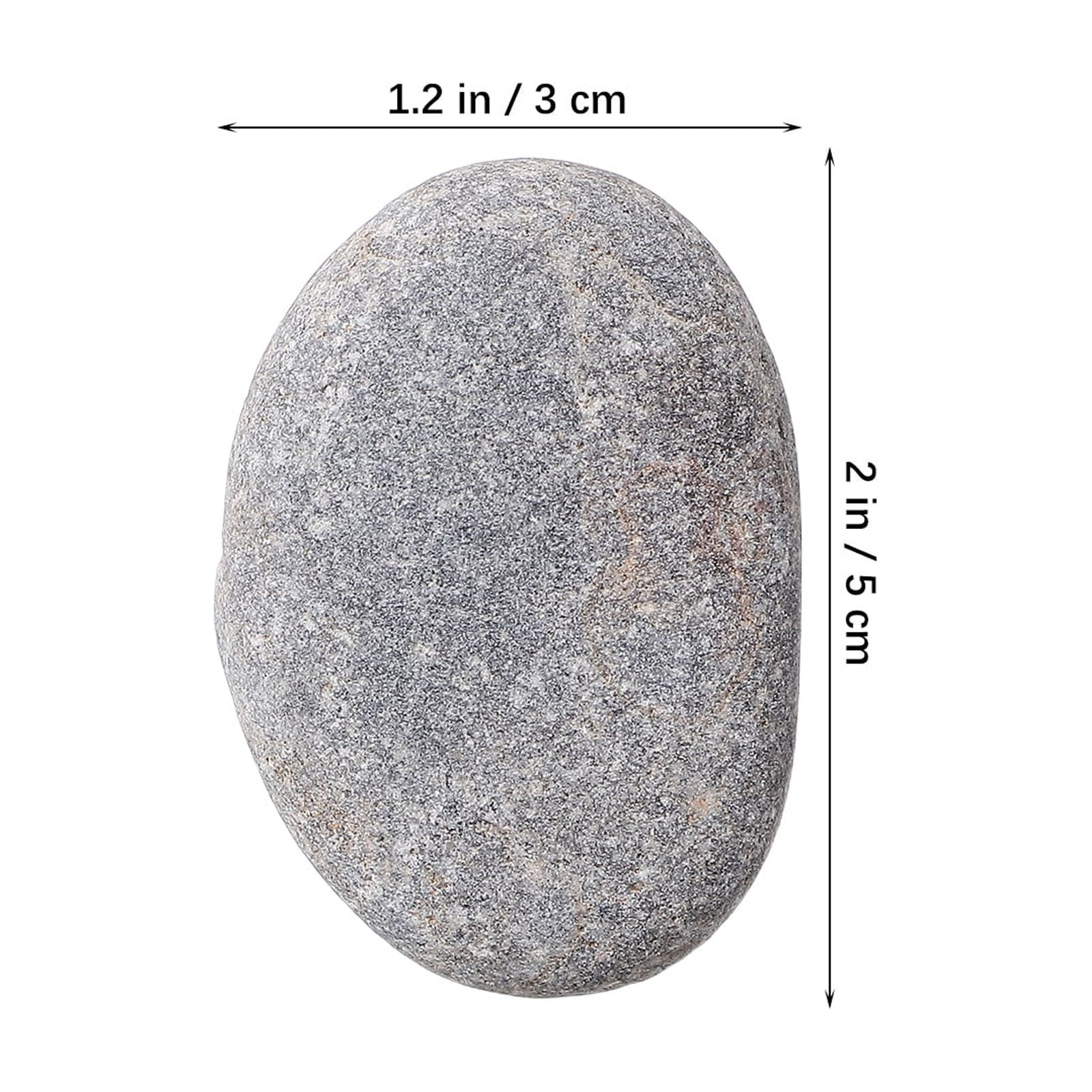 Nestingho 20Pcs Pebbles for Painting Small Natural River Rocks DIY Drawing Rocks River Stones