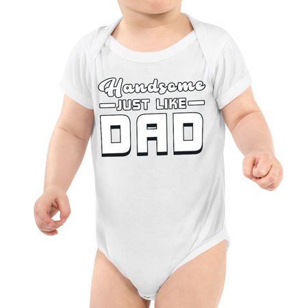 

Cute Quote Baby Jersey Onesie - Funny Baby Bodysuit - Printed Baby One-Piece