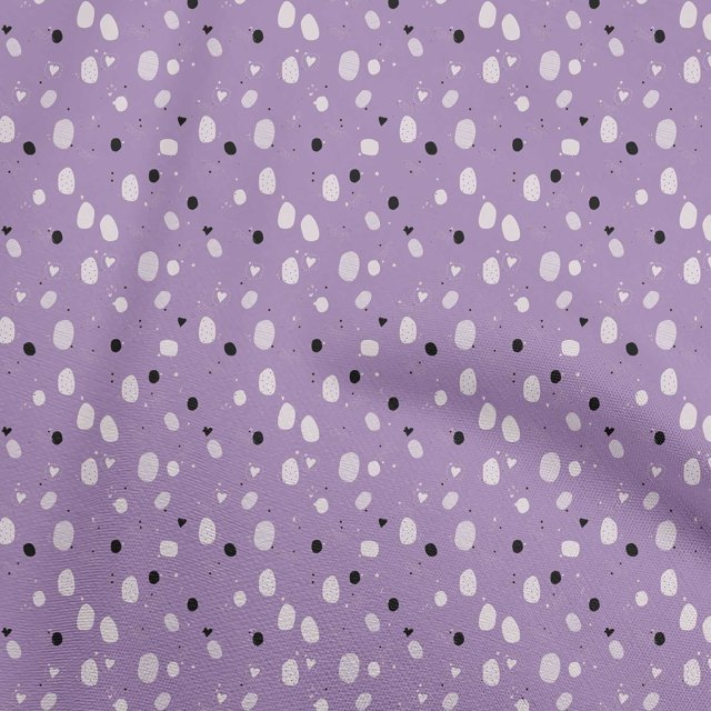oneOone Cotton Cambric Lavender Fabric Abstract Sewing Craft Projects Fabric Prints By Yard 56 Inch Wide