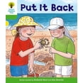 thumbnail image 1 of Pre-Owned Oxford Reading Tree: Level 2: First Sentences: Put It Back (Oxford Reading Tree, Biff, Chip and Kipper Stories New Edition 2011) Paperback, 1 of 1