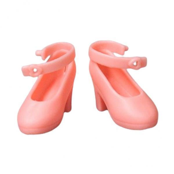 Muñeca de tacón alto,Accesorios de zapatos de muñeca BJD a escala 1/6,Muñecas de plástico 1/6,piezas de zapatos de tacón alto,Zapatos de muñeca a escala 1:6,accesorios de moda para