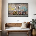 thumbnail image 3 of Elephant Stock Life Is Short Wall Art - Horizontal Canvas Wall Art - Living Room Wall Decor - Inspirational And Typography Canvas - Black And Gray Decor - 45" x 30", 3 of 8