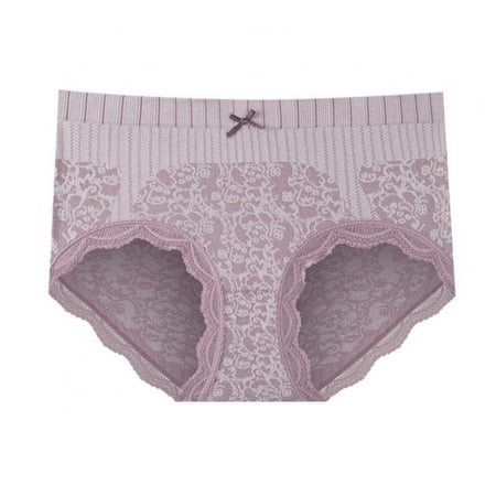 

Xmarks Women Light Control Full Cover Lace Briefs Panties 88-159.5LBS
